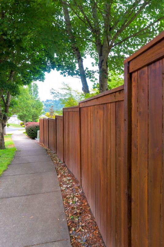 Picket Fence Staining in Waco, TX