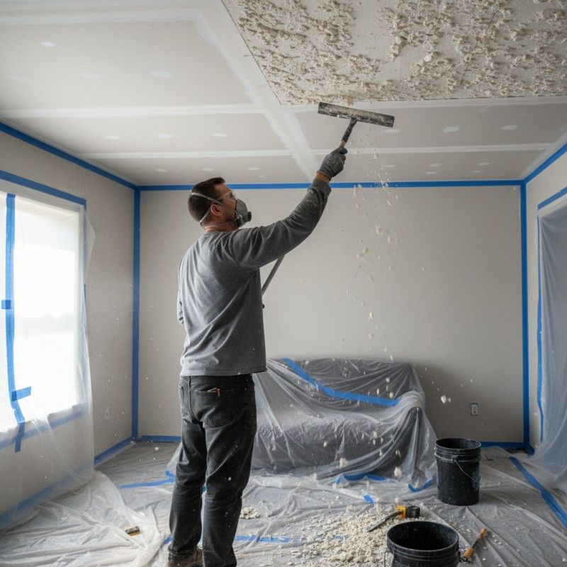 Popcorn Ceiling Removal in Waco, TX